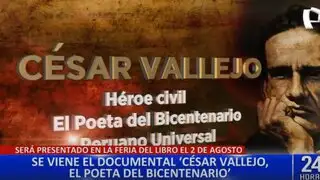 “César Vallejo, el poeta del Bicentenario”: documental será proyectado en la FIL Lima 2023