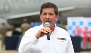 Ministro Jorge Chávez: "Quisiera dejar bien en claro que en ningún momento se tomó Lima"