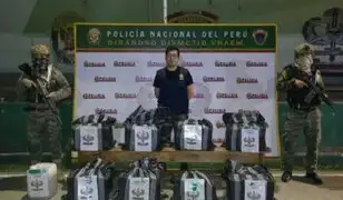 Golpe al narcotráfico: Fiscalía y Policía Antidrogas decomisan 477 kilos de cocaína en el Vraem