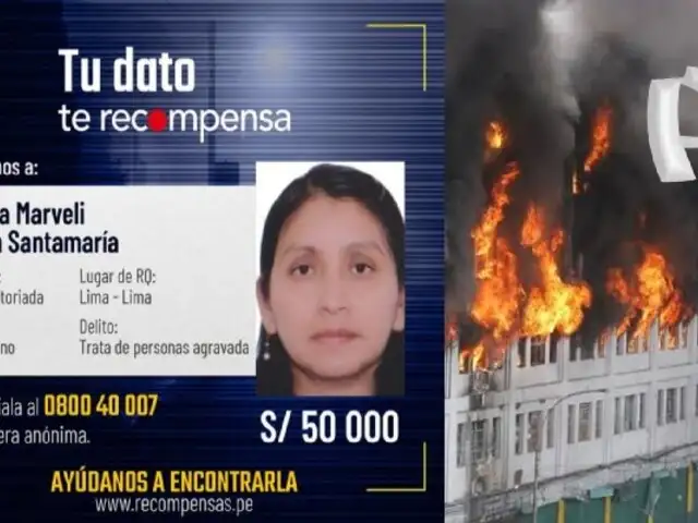 Ofrecen S/50 mil por dueña de contenedor donde dos jóvenes murieron encerrados en incendio de Galería Nicolini
