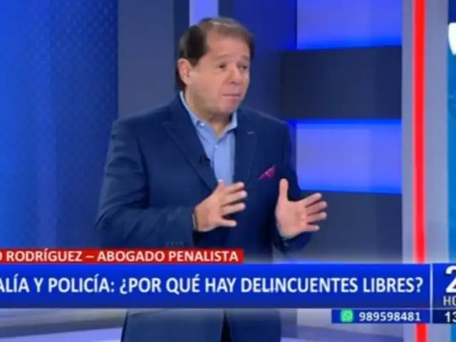 Julio Rodríguez: "Tenemos un déficit cuantitativo de fiscales y jueces"