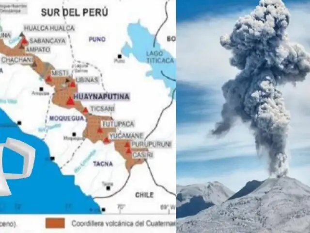 Volcán Sabancaya registra al menos 27 explosiones por día y cenizas llegan a los 2.5 kilómetros de altura