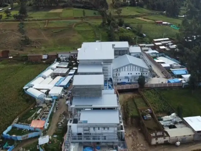 Huánuco: Hospital de Llata cuenta con más del 70% de avance