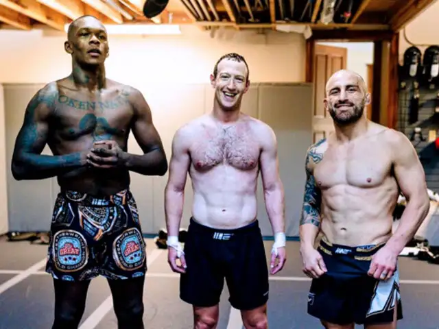 ¿Zuckerberg se alista para pelea contra Musk? Mark se fotografió con campeones de UFC