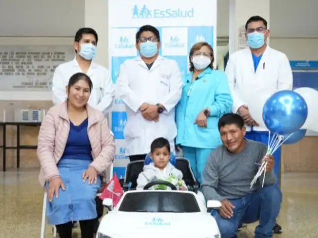 ¡Proeza médica! EsSalud salva la vida de niño de dos años tras exitosa cirugía que recuperó su pulmón derecho