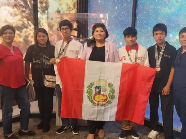 ¡Nueva victoria! 2 jóvenes peruanos ganaron medalla de oro en olimpiada de matemática en EE. UU