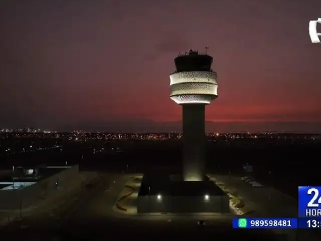 Aeropuerto Jorge Chávez: LAP informa que torre de control sí puede operar de noche