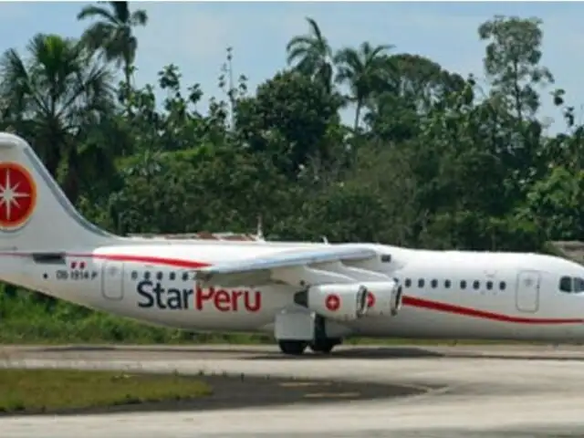 Tarapoto: MTC informó que aterrizaje de emergencia de avión de Star Perú no dejó heridos