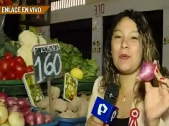 Cebolla y limón por las nubes: Reportan aumento de precios en el mercado Manco Cápac de La Victoria