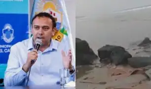 Alcalde de Ventanilla sobre petróleo en playas: "No se sabe si es por la parte operativa de Repsol o por embarcaciones”