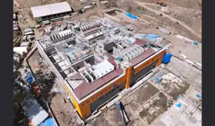 Áncash: obras del Hospital Huari cuentan  con 49.32% de avance a julio de 2023