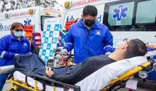EsSalud: más de 34 000 atenciones entre emergencias y urgencias brindaron ambulancias de STAE en lo que va de 2023
