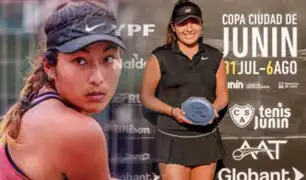 Peruana Romina Ccuno se coronó campeona del ITF World Tennis Tour en Argentina