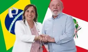 Presidenta Dina Boluarte se reúne con su homólogo Lula Da Silva en Brasil