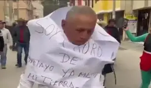 "Soy choro chiclayano": ronderos capturan por segunda vez a delincuente y lo castigan en Cajamarca