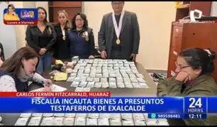 Huaraz: Incautan bienes de presuntos testaferros de exalcalde