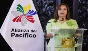 Dina Boluarte lideró ceremonia de la presidencia pro tempore de la Alianza del Pacifico