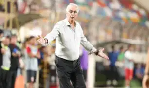 Jorge Fossati tras anulación de gol de Valera: “Debió cobrarse con normalidad”