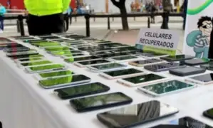 San Juan de Lurigancho: durante megaoperativo incautan más de 480 celulares robados