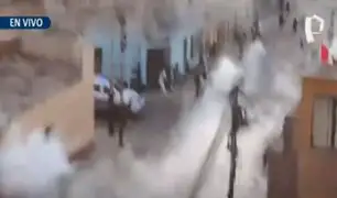 Barristas se enfrentan a bombardas y machetazos en Barranco: vecinos denuncian sentirse atemorizados
