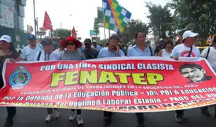 Tras perder inscripción como sindicato: Fenate Perú pide salida de los ministros de Trabajo y Educación