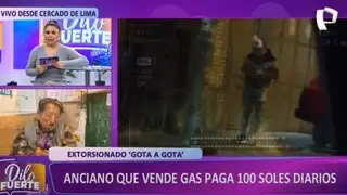 Cercado de Lima: anciano lleva pagando más de 100 mil soles de extorsión a prestamistas del “Gota a Gota”