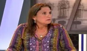 Marisol Pérez Tello: “El señor Acuña tiene que responder por las barbaridades de Soto”
