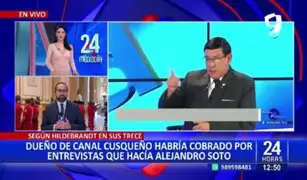 Alejandro Soto: acusan que canal donde trabajaba cobraba por entrevista