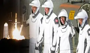 NASA y Space X envían cuatro astronautas a la Estación Espacial Internacional con éxito