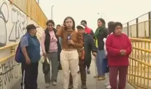 Cercado de Lima: vecinos denuncian que delincuencia se ha apoderado de puente 3 de Mayo