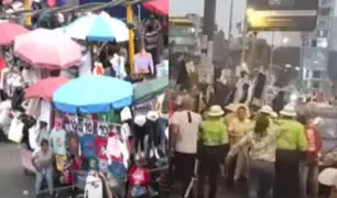 La Victoria: comerciantes informales agreden a policías de tránsito “eso pasa todos los días”