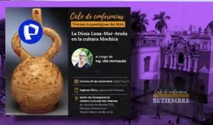 Diosa Luna-Mar-Araña en la cultura Mochica:  conferencia se realizará este viernes en casona San Marcos