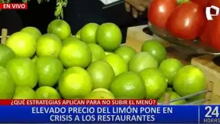 Empresarios cevicheros afectados por incremento en el precio del limón
