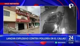 Sujeto ataca con bomba molotov a pollería en Callao