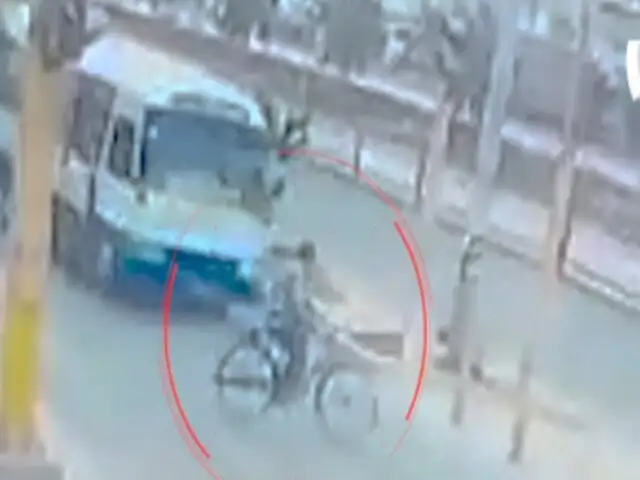 Comas: cúster informal atropella y mata a ciclista en la avenida Universitaria