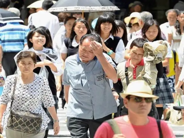 Japón: temperaturas en Tokio llegan a los 52 grados Celsius