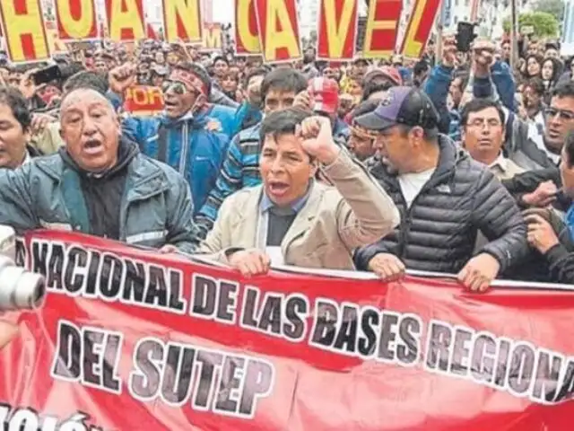 Ministerio de Trabajo anuncia nulidad de inscripción de Fenate Perú, sindicato de Pedro Castillo
