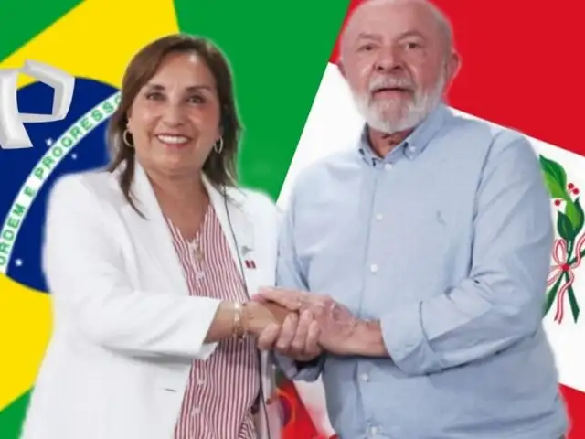 Presidenta Dina Boluarte se reúne con su homólogo Lula Da Silva en Brasil