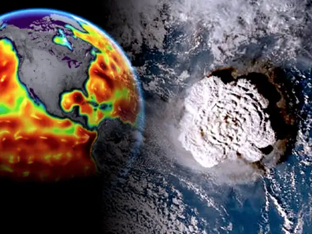 ¿Cómo el volcán Tonga estaría relacionado con el cambio climático?