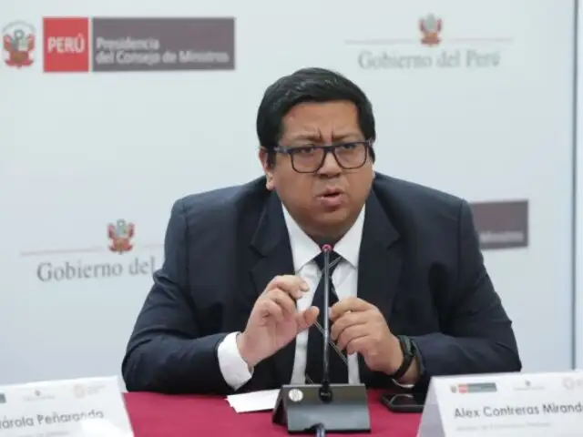 Ministro Contreras descarta recesión económica y asegura que el país comenzará a recuperarse