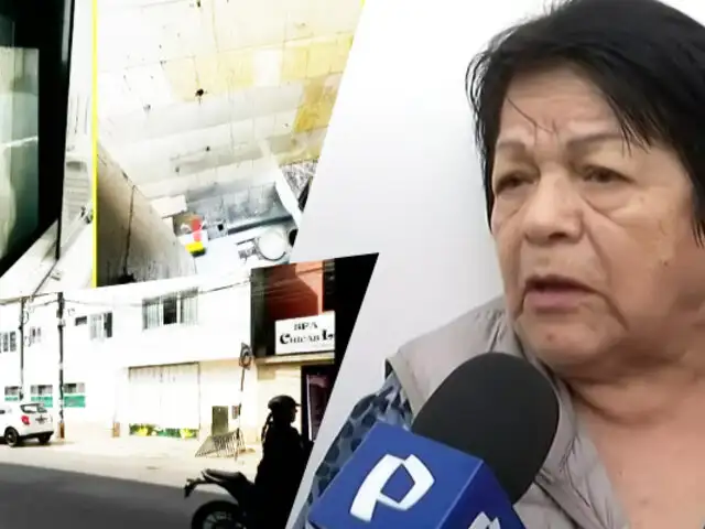 Los Olivos: Anciana denuncia que le deben 14 mil dólares por alquiler de local