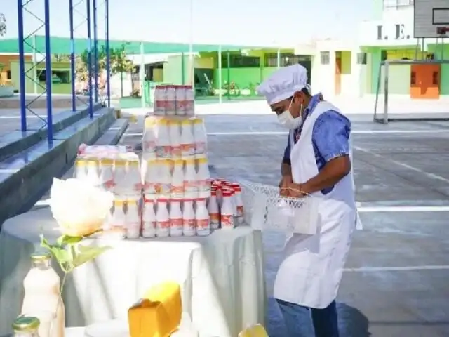 Distribuyen más de 23 mil productos lácteos con alto valor nutricional en escuelas Qali Warma