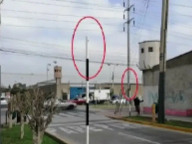 Cercado de Lima: reportan robo de señaléticas, solo dejan las varillas