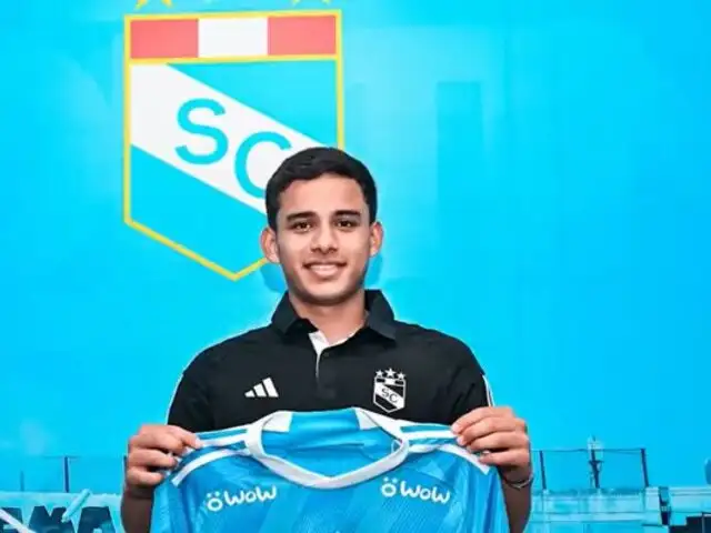 Jhilmar Lora tras renovar con Sporting Cristal: "Muy feliz de continuar en mi casa"