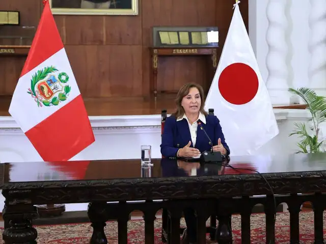 Dina Boluarte: mandataria propone hoja de ruta para profundizar relaciones bilaterales con Japón