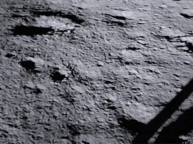 Chandrayaan-3 de la India: muestran primeras imágenes del desconocido polo sur lunar