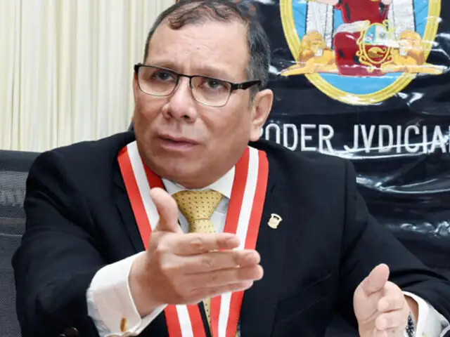 Javier Arévalo: titular del PJ pide más recursos para implementar nuevas unidades de flagrancia