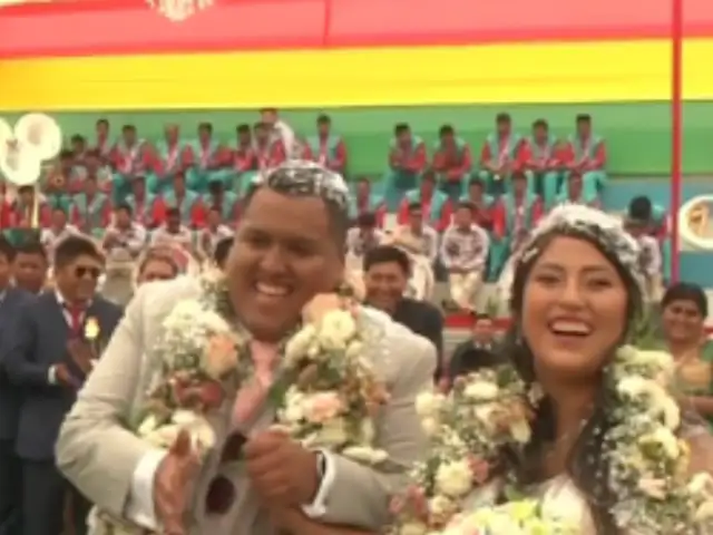Millonaria boda al estilo huancaíno duró más de 24 horas: "tenemos más de 10 años de novios"