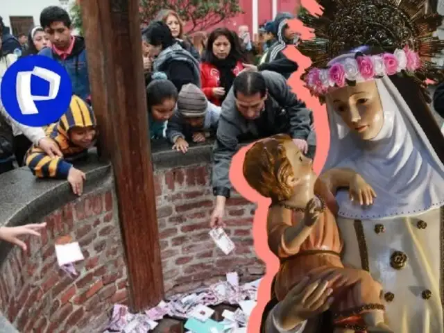 Santa Rosa de Lima: más de ocho cuadras de cola para dejar cartas