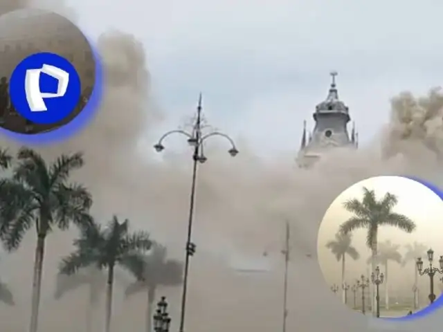 Clausuran pollería en Centro de Lima tras conato de incendio que causó alarma en Plaza de Armas